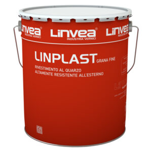 Linvea Linplast Grana Fine rivestimento al quarzo ultra resistente all'esterno