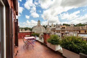 appartamento accogliente con vista su roma