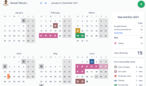 Come si calcolano i giorni di malattia riconosciuti dall’INPS 5 calendario con evidenza dei giorni segnati malattia