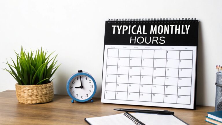 Come Verificare i Tempi dei Contratti a Tempo Indeterminato su INPS 2 calendario con orologio e contratti lavorativi