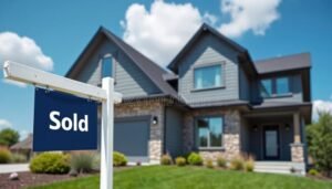 Come posso vendere casa velocemente e al miglior prezzo possibile 7 casa moderna con segno venduto luminoso