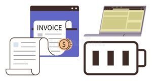 fattura elettronica con simbolo moneta da 2 euro