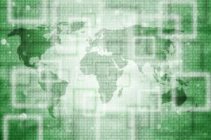 mappa concettuale con codici numerici colorati