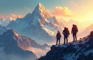 Cosa Offre Acli Pieve Di Cadore Ai Residenti E Visitatori 26 panorama montano con persone che esplorano insieme