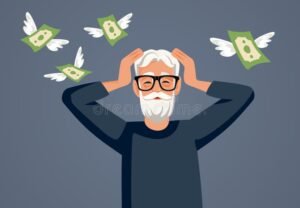 Come la Pensione Influenzata dal Reddito Influisce sull'Ottentimento 2 persona anziana che riflette sul denaro