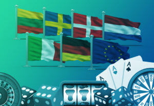 sportello assistenza fiscale con bandiere italiane