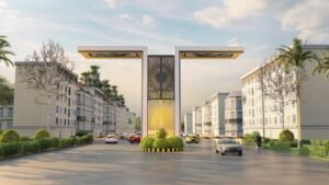 Cos’è una via privata e come funziona in Venezia Giulia 24 strada privata con cancelli e case tipiche